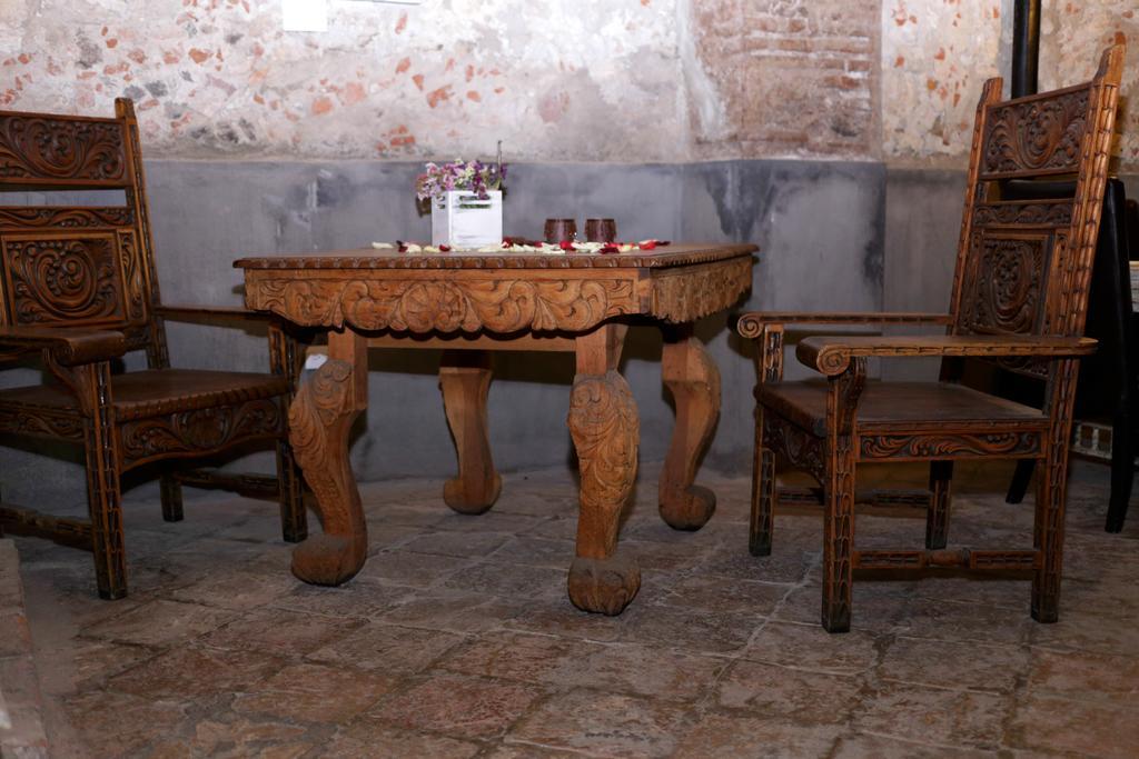 Meson Sacristia De La Soledad Hotel Puebla Eksteriør billede